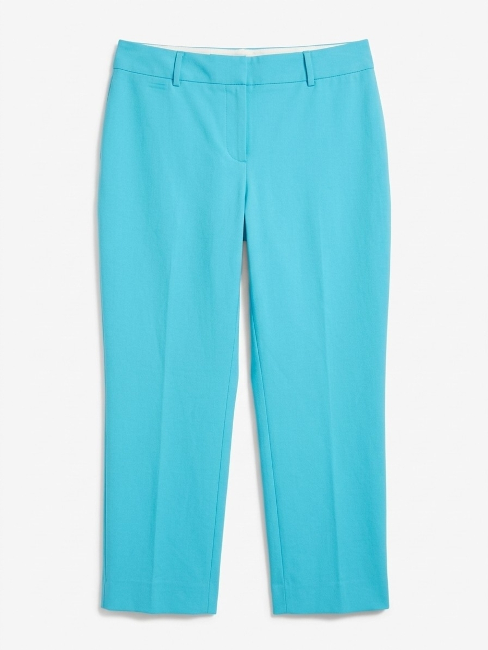 crown & ivy Turquoise Straight-Leg Capris